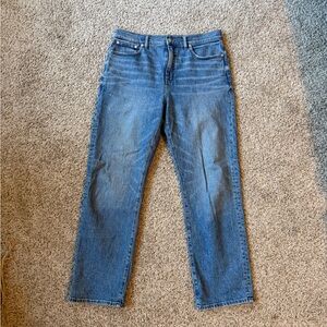 Madewell 90s Straight Jeans in Blue